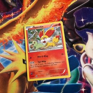Fennekin 10/124 LP Fates Collide English Pokemon Card TCG